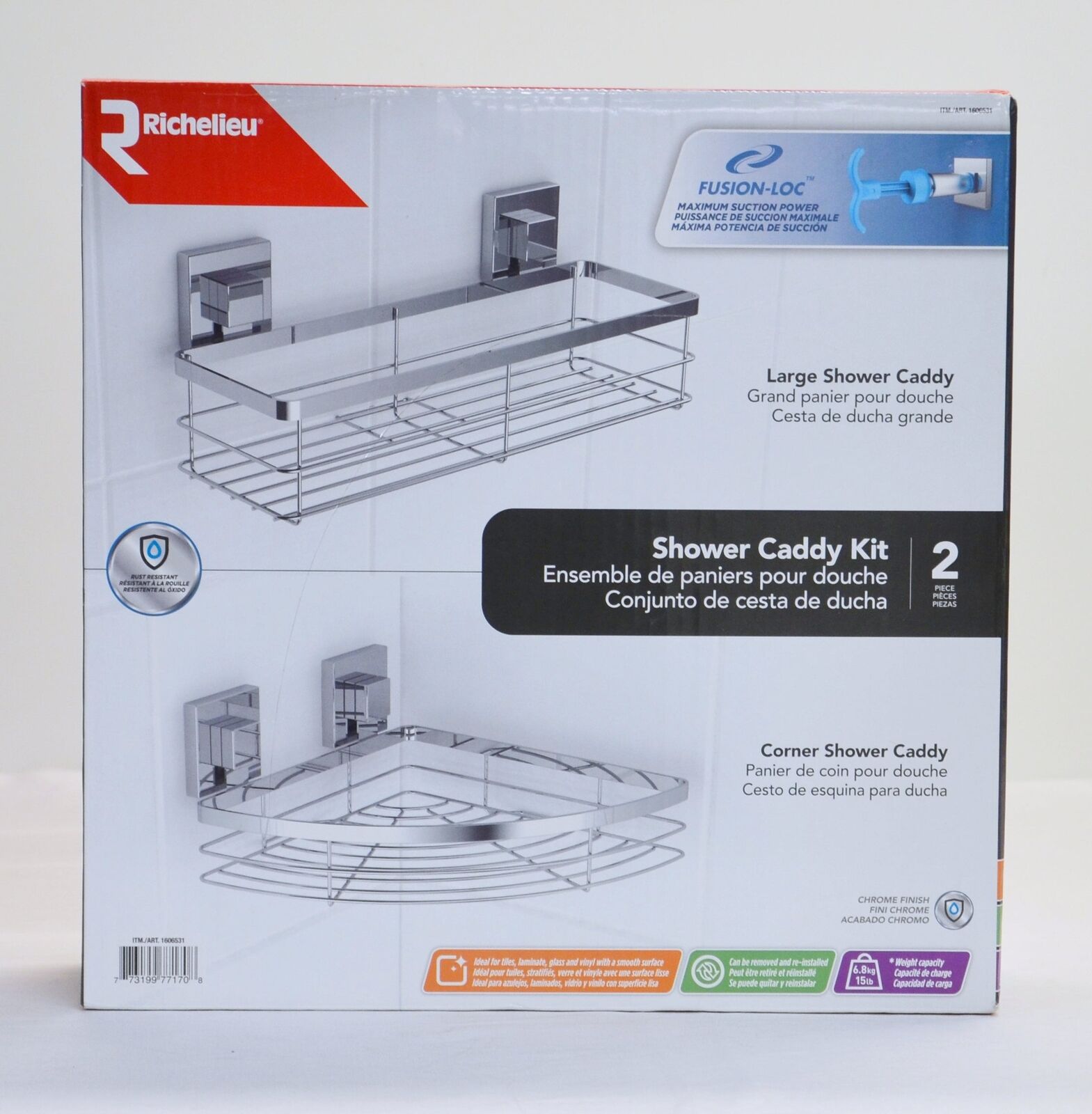 Richelieu Shower Caddy Kit