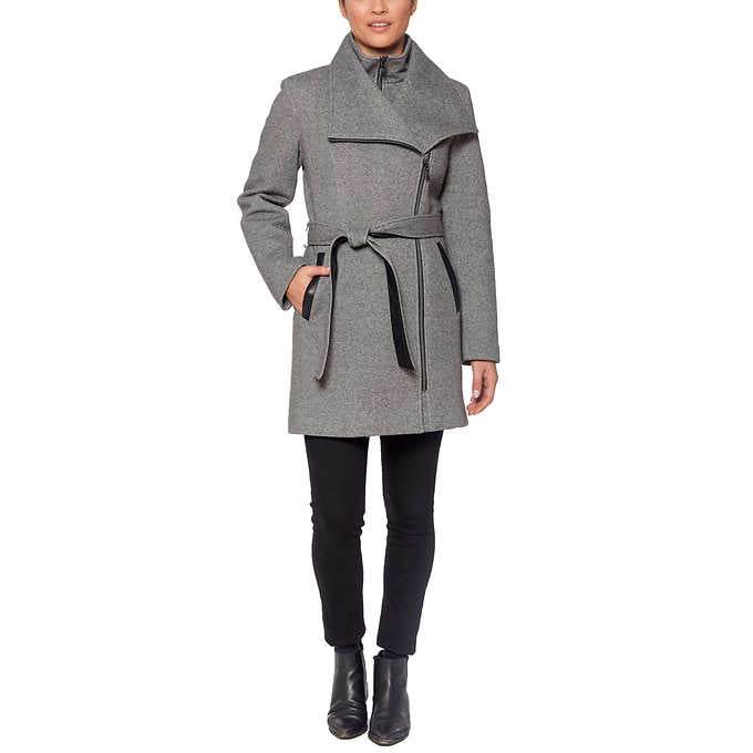 Two By Vince Camuto Women’s Belted Knit Wrap Jacket